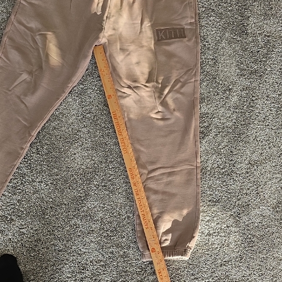 Kith Taupe Textured Joggers New Without Tags XL - Picture 4 of 7